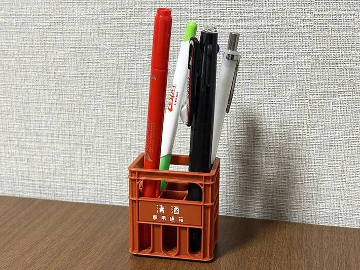 100均で買った『一升瓶ケース』　飾るだけでなく…？「シンデレラフィット！」