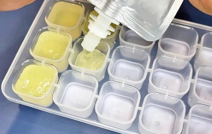 無印の『飲むゼリー』を製氷皿に入れて凍らすと？「いろいろアレンジできる」