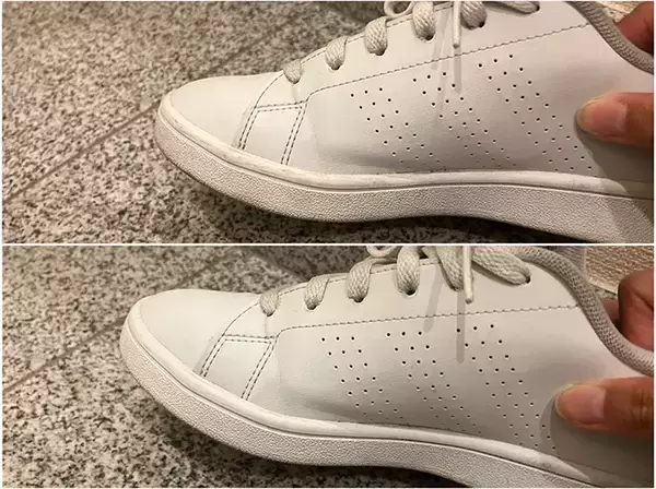 「ダイソーで見つけた『消しゴム』　スニーカーや上履きをこすると…？【100均グッズ】」の画像
