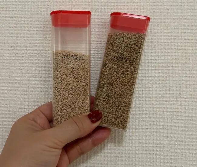 チョコベビーの空き容器、捨ててない？　活用法に「ピッタリだった」「これは賢い」