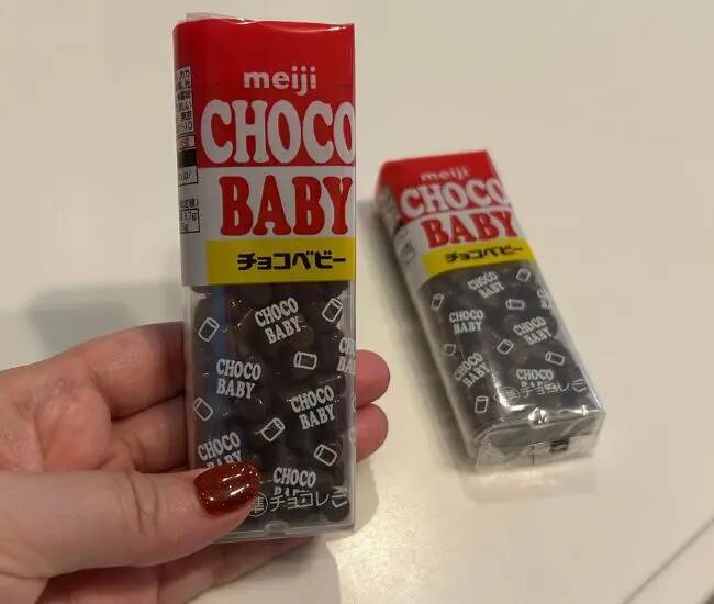 チョコベビーの空き容器、捨ててない？　活用法に「ピッタリだった」「これは賢い」