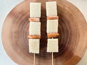 え、竹串に刺すの？　食パンとウインナーで今すぐ作れる“新感覚”おやつが激ウマ