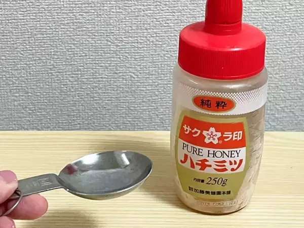 計量スプーンにハチミツがつかない　使い分けると便利な2つの裏ワザ