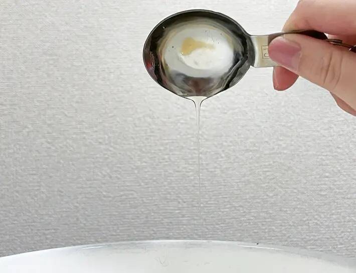 計量スプーンにハチミツがつかない　使い分けると便利な2つの裏ワザ