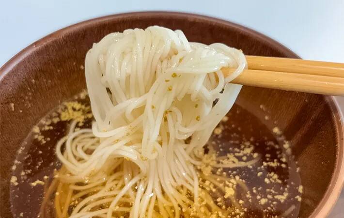 めんつゆに『小さじ1杯』入れた粉が？　キッコーマン直伝の『そうめんアレンジ』にドハマり