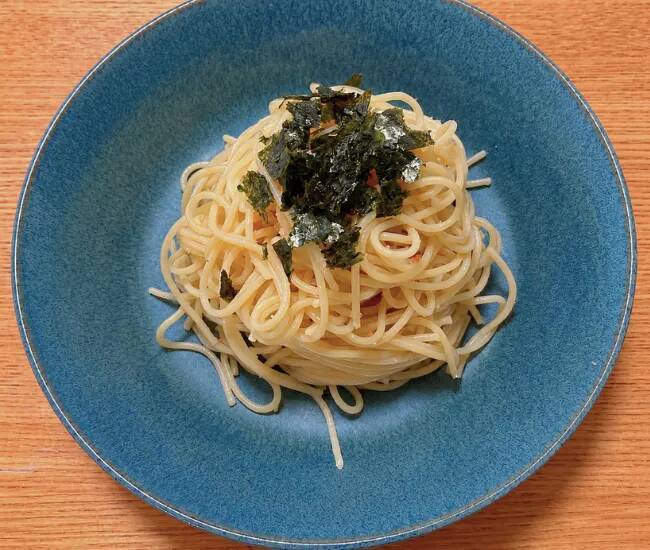 パスタはそのままお皿に盛りません　『お玉』の活用テクでごちそう感アップ！