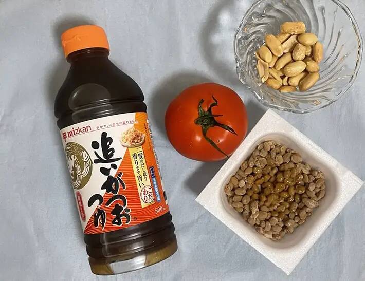 めんつゆ×薬味に飽きたら　砕いた『ピーナッツ』で「ネバカリ食感」「香ばしい」
