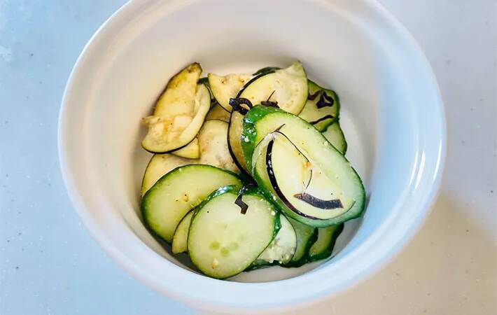 5分で作る『キュウリとナスの副菜』　食べた夫が「間違いないよね」