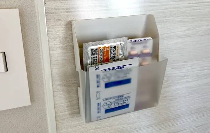 もっと早く知りたかった…！　『無印良品』のポケット収納、キッチンの小物が劇的すっきり
