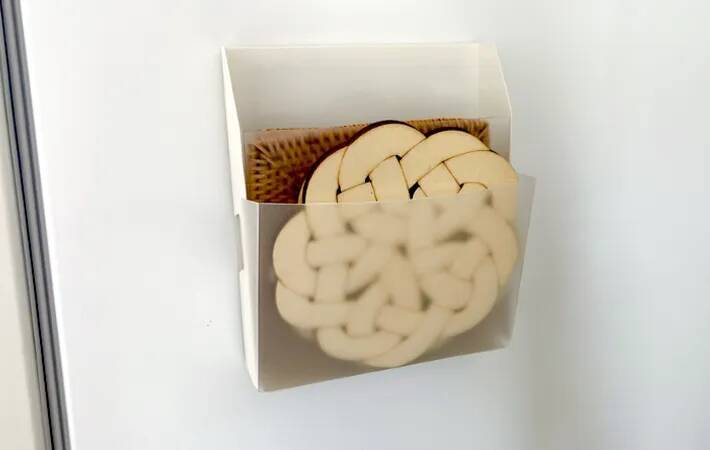 もっと早く知りたかった…！　『無印良品』のポケット収納、キッチンの小物が劇的すっきり