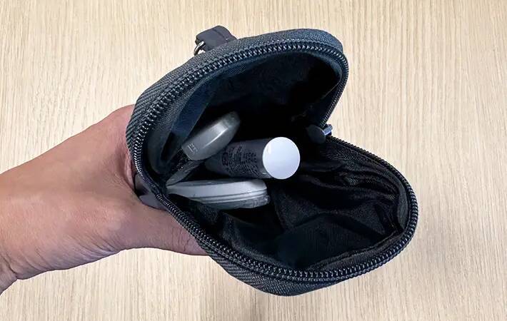 小物をバッグに入れるのはやめました　スリコのポケットティッシュ＆小物ポーチで「整理できる」「片づけやすい」