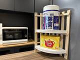 「“壁に穴をあけたくない”問題を解決！100均材料3つで作れる棚が優秀すぎる」の画像10
