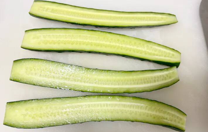 キュウリの食べ方に「これいいね！」　豚バラ肉をぐるぐる巻いて？