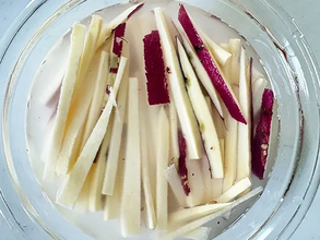 サツマイモは『千切り』にして　軽い食感のかき揚げに「箸が止まらない」