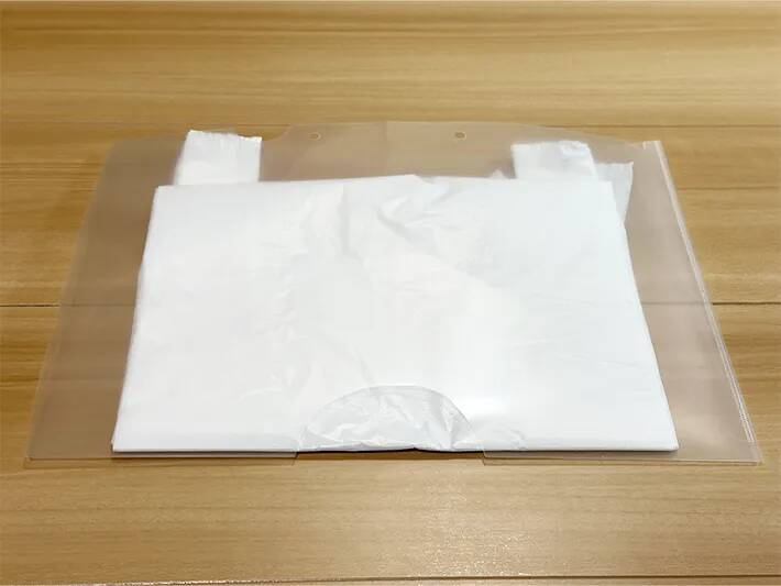1分で完成！　余ったクリアファイルを「サッと取り出せる」ビニール袋収納に変える裏ワザ