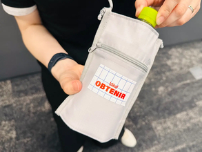 3COINSで見つけた夏にぴったりのサコッシュ　ペットボトルの保冷や塩分補給がこれで快適に！