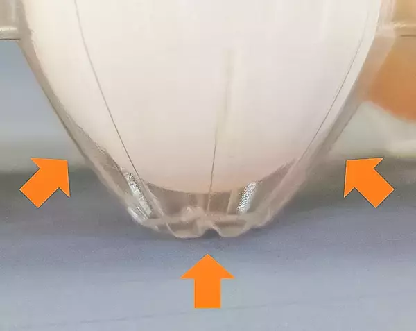 「卵パックは袋にどう入れるといい？　メーカーの回答にビックリ！」の画像