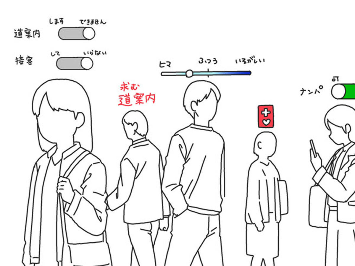 作ってほしい の声が続出 道行く人々の頭上に浮かんでいるものとは 年11月14日 エキサイトニュース