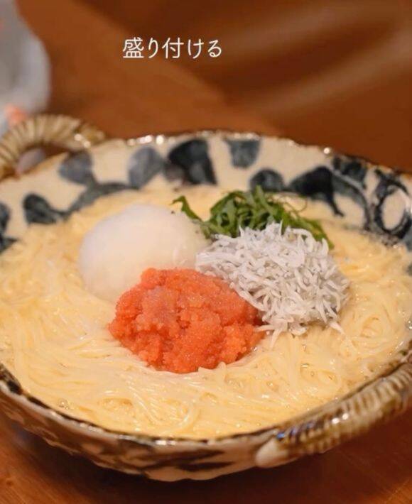 いつものそうめんが大変身！　リピート確定の『悶絶めんたいシラスおろしそうめん』