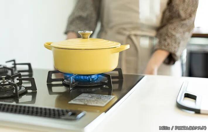 水滴の有無で変わる？　洗った鍋、拭かずに火にかけると…