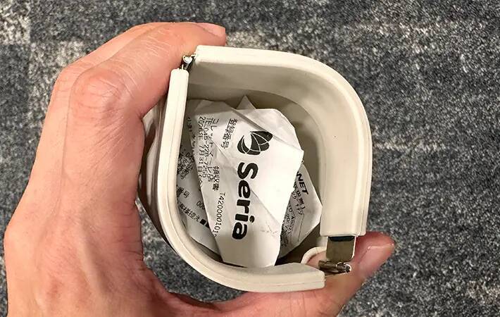 「これがゴミ箱なの？」「ぜんぜん見えないし機能的」　評判の『スリコ』ポータブルゴミ箱がこちら！