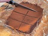 「材料3つ、レンチン1分　混ぜて冷やすだけの『生チョコ風』スイーツに「口でとろける」「ぜい沢な風味」」の画像1