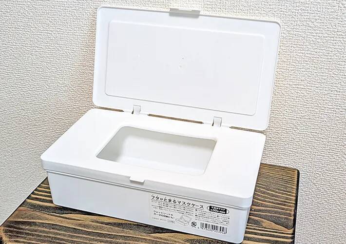 110円のマスクケース、入れたのはマスクではなく？　ダイソーに聞いた！家中で使える収納アイディア