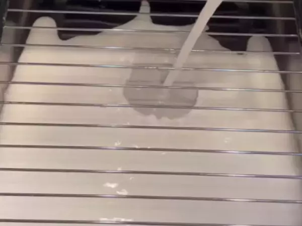 面倒なグリル掃除は『片栗粉』を使うと簡単！　方法に「コレやってみたい」