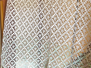 16万人が感動した『レースカーテン』　材料はまさかの…「プロか！？」「芸術作品だ」