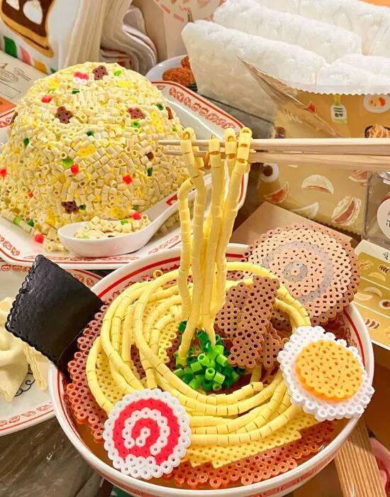おいしそうなラーメン　でも、画像を拡大すると？「天才すぎる」「最高かよ」