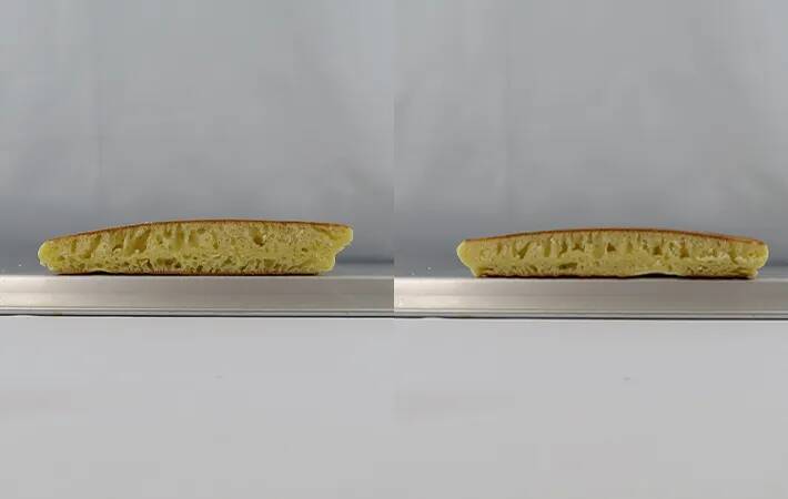 ホットケーキミックス、よく混ぜたほうがふっくらする？　ざっくり混ぜた場合と比べてみた結果