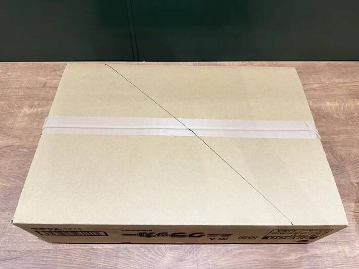 『平たいダンボール』で2個できる！　0円ファイルボックスが便利