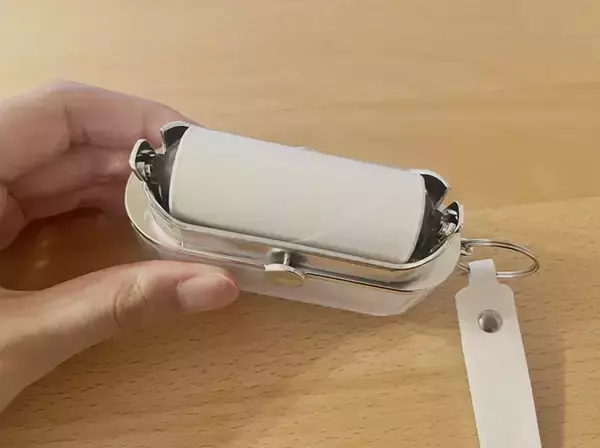 「ダイソーで買った『ほこり取り』が優秀！　ブラシとテープの2way仕様に「こういうの待ってた」」の画像