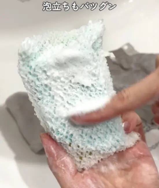 ダイソーで買った『ハリネズミ型』のスポンジ　手放せない理由に「納得」「早速買う」