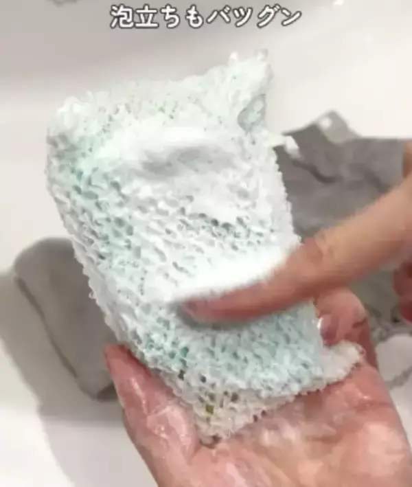 「ダイソーで買った『ハリネズミ型』のスポンジ　手放せない理由に「納得」「早速買う」」の画像