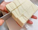 「4等分して豆腐　対角線に切る？　すぐに試せる切り方テクニック【料理テク4選】」の画像2