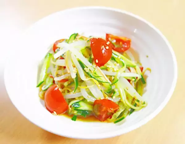 「15分で作れる「夏向け節約おかず」　モヤシ半袋をレンチンして…」の画像