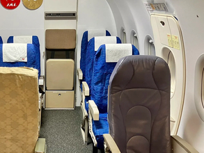 飛行機内で撮った写真と思いきや？　まさかの事実に「理解が追いつかない」