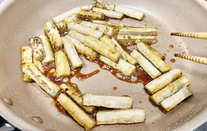 ごぼうが苦手な子供もパクパク食べた！　甘辛炒めのレシピに「箸が止まらない」