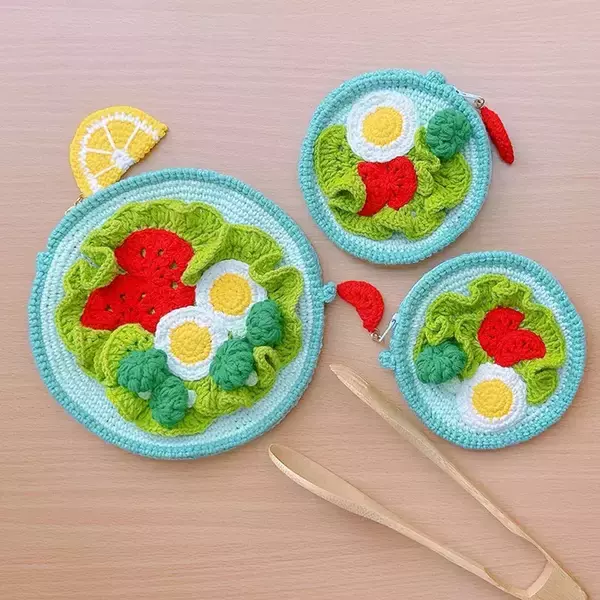 「『これがこうなる選手権』　１０種類の毛糸から生み出されたのは…「かわいい」「元気になる」」の画像