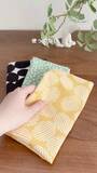 「1枚の手ぬぐいを折るだけで？　30秒で小物収納に使える『バスケット』が作れた【簡単手順】」の画像2