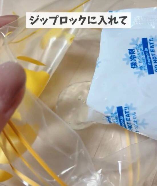「今まで捨ててて損した」　余った保冷剤の『活用法』に「その手があったか」