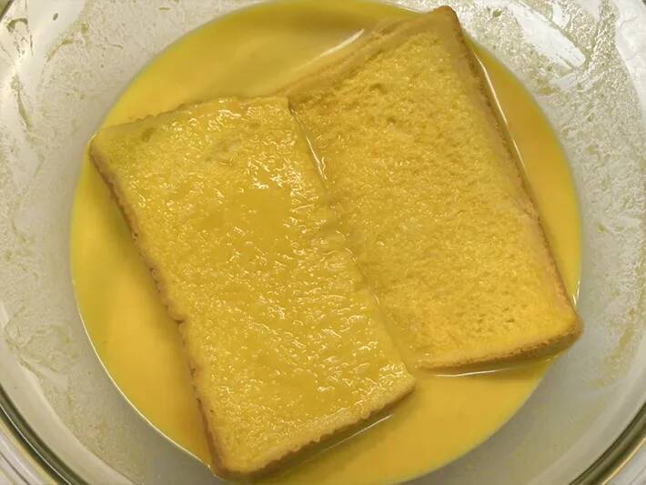 夫「また食べたい…」　市販スープをフレンチトーストに活用すると？