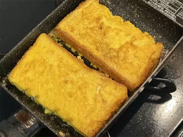 「夫「また食べたい…」　市販スープをフレンチトーストに活用すると？」の画像