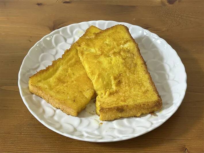 夫「また食べたい…」　市販スープをフレンチトーストに活用すると？