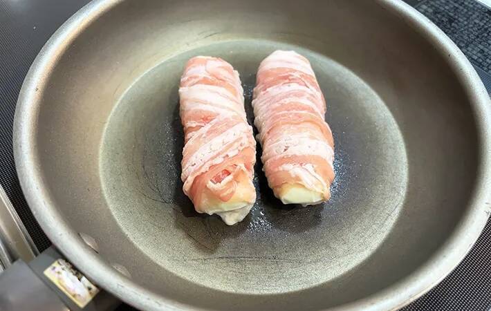 豚肉で『1本』巻いてみて　甘辛の味つけに子供が「もっと食べたい！」と大喜び