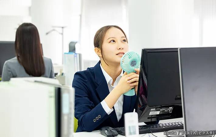 ハンディファン、顔に当てるよりも？　涼しくなる使い方をメーカーに聞いた