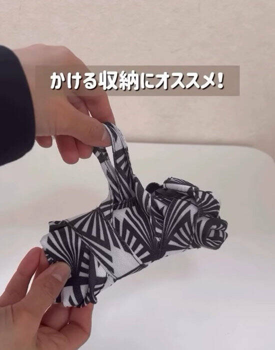 ぐちゃぐちゃエコバッグは卒業　手軽にたためる３つの方法「これは覚えたい」