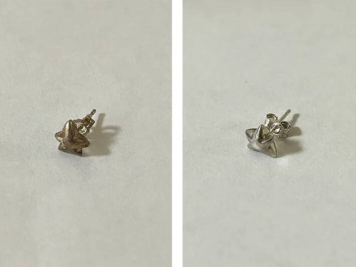 シルバーアクセを『アルミカップ』に入れて…　15分後の変化に驚き！