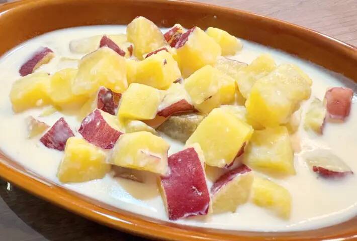 サツマイモを『200ml』で煮るだけ　優しい味わいに子供が「もっとたくさん作って」
